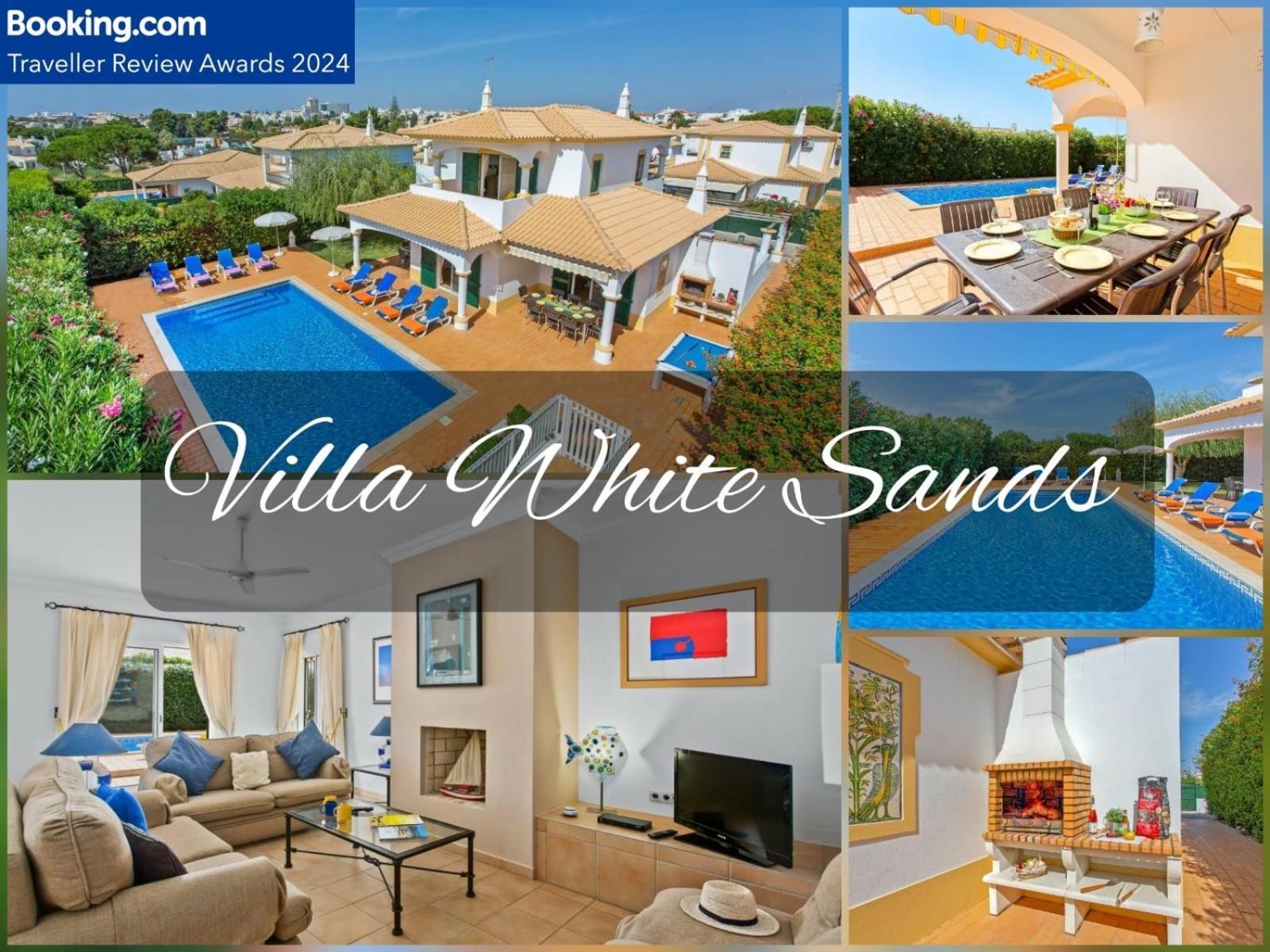 Villa White Sands - Private Oasis, Heated Pool, Beaches & Strip Nearby Albufeira Eksteriør bilde